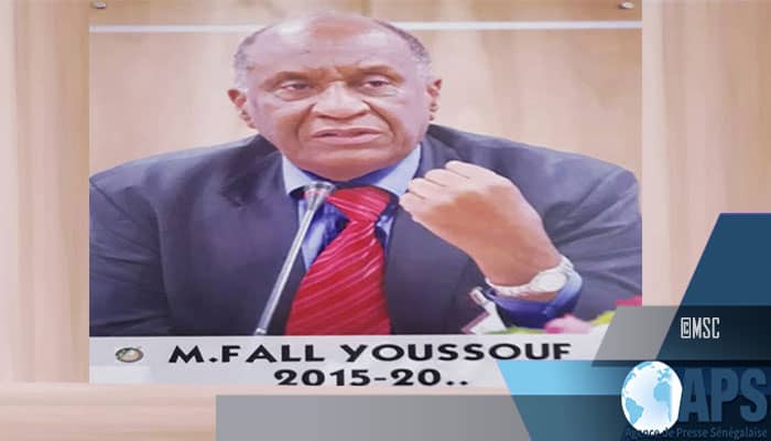 Fall Youssouf, pdt fédération Basket-ball de Mauritanie