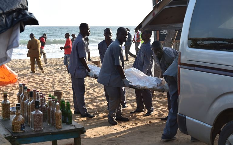 Images de victimes de l'attentat de Grand Bassam