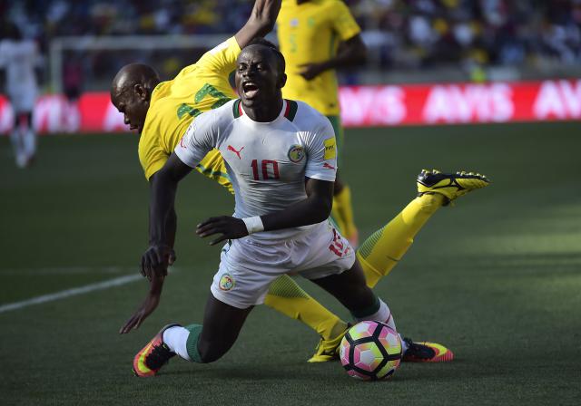 Sadio Mané, numéro 10 et fer de lance du Sénégal. (Stringer / AFP)